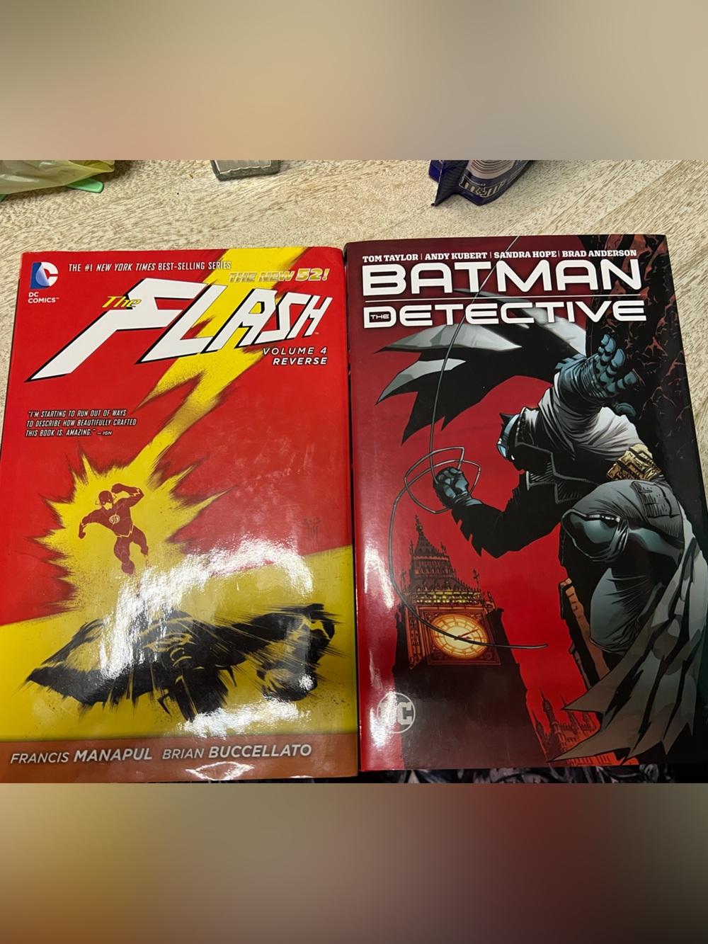 DC Comics The Flash & Batman Graphic Novels - comic lot